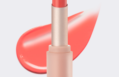 Глянцевая помада в коралловом оттенке Dasique Mood Glow Lipstick #06 Mellow Coral