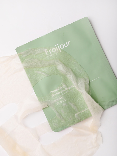 Успокаивающая тканевая маска для лица Fraijour Original Herb Wormwood Sheet Mask Успокаивающая тканевая маска для лица Fraijour Original Herb Wormwood Sheet Mask