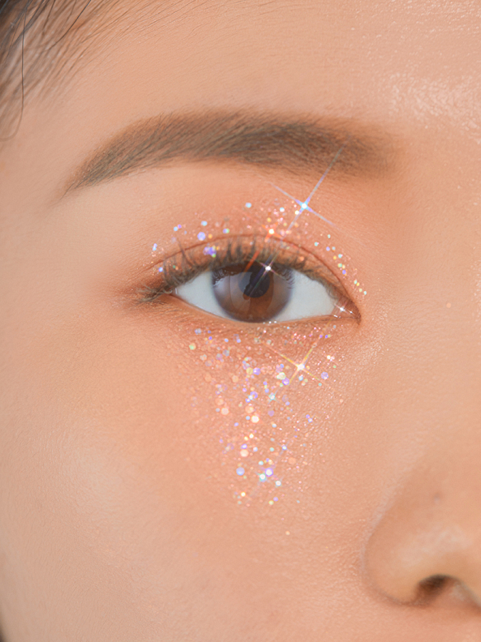 Гелевые декоративные блёстки для век UNLEASHIA Get Loose Glitter Gel N°4 Love Dreamer