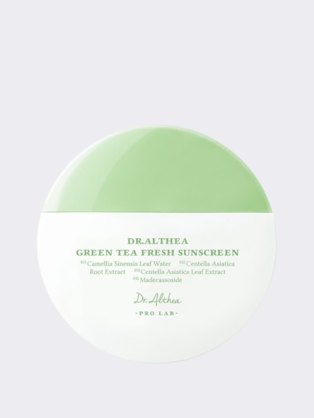 Освежающий солнцезащитный крем Dr.Althea Green Tea Fresh Sunscreen SPF50+ PA++++ Освежающий солнцезащитный крем Dr.Althea Green Tea Fresh Sunscreen SPF50+ PA++++