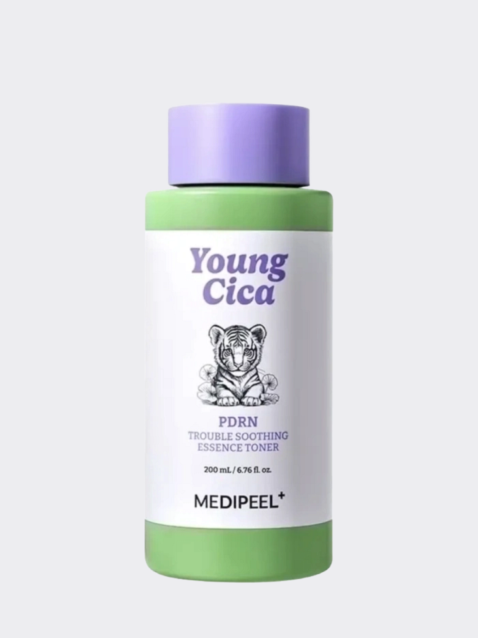 Успокаивающий тонер с центеллой и ПДРН MEDI-PEEL Young Cica PDRN Trouble Soothing Essence Toner