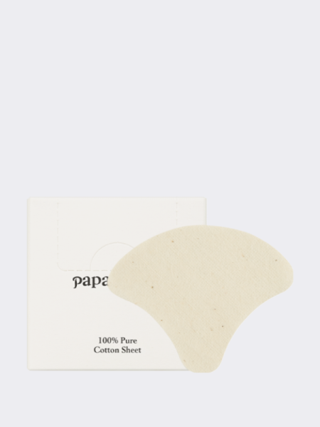 Хлопковые пэды для лица из натурального хлопка Papa Recipe 100% Pure Cotton Unbleached Biodegradation Sheet Хлопковые пэды для лица из натурального хлопка Papa Recipe 100% Pure Cotton Unbleached Biodegradation Sheet