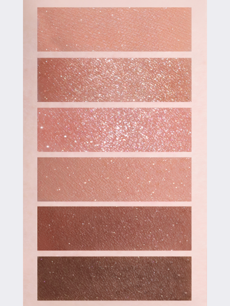 Палетка теней для век AMUSE Eye Vegan Sheer Palette 01 Sheer Nude