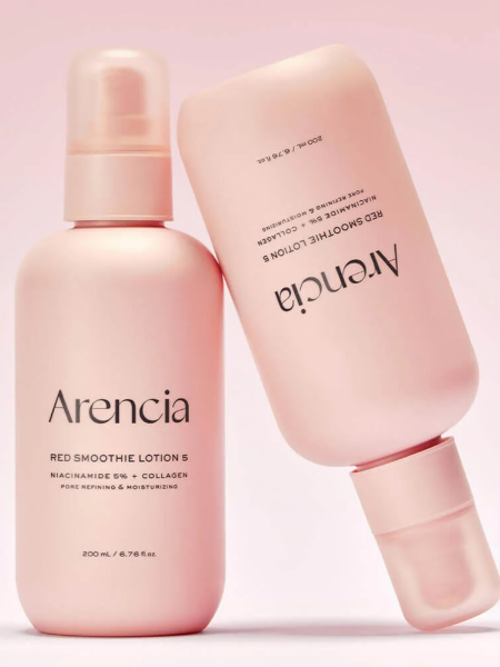 Увлажняющий лосьон для лица с ниацинамидом и коллагеном Arencia Red Smoothie Lotion 5