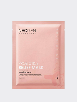 Восстанавливающая маска с пробиотиками и пептидами NEOGEN Probiotics Relief Mask
