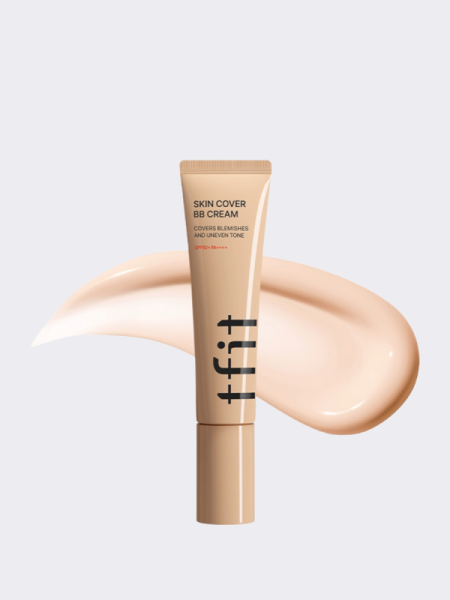 Стойкий увлажняющий ВВ-крем TFIT Skin Cover BB Cream SPF50+ PA++++ BC01 Porcelain Стойкий увлажняющий ВВ-крем TFIT Skin Cover BB Cream SPF50+ PA++++ BC01 Porcelain