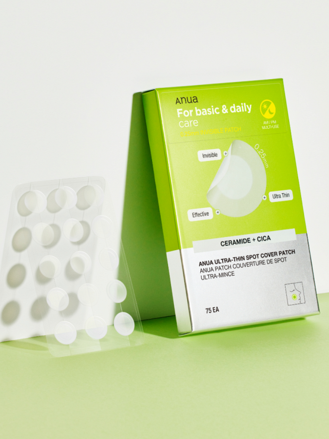 Патчи против воспалений ANUA Ultra Thin Spot Cover Patch 75EA