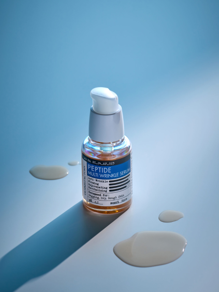 Разглаживающая пептидная сыворотка для лица Derma Factory Peptide Multi Wrinkle serum