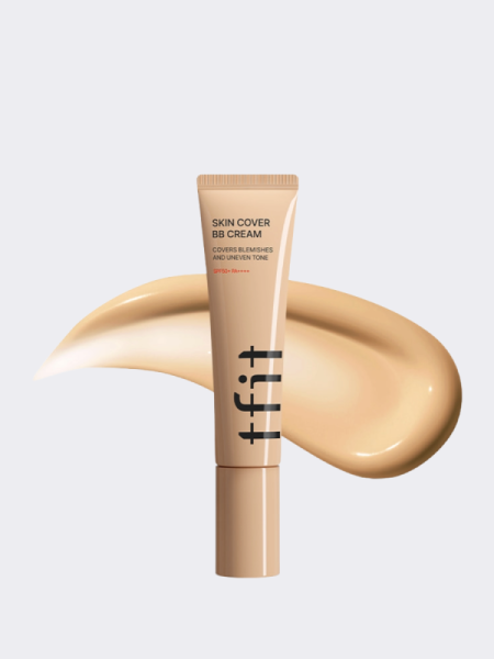 Стойкий увлажняющий ВВ-крем TFIT Skin Cover BB Cream SPF50+ PA++++ BW02 Almond Butter Стойкий увлажняющий ВВ-крем TFIT Skin Cover BB Cream SPF50+ PA++++ BW02 Almond Butter