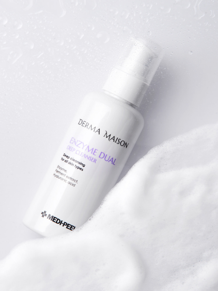 Очищающая пенка с энзимами MEDI-PEEL Derma Maison Enzyme Dual Deep Cleanser Очищающая пенка с энзимами MEDI-PEEL Derma Maison Enzyme Dual Deep Cleanser