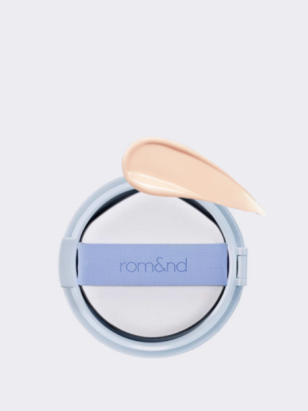 Рефил для кушона с влажным финишем в светлом оттенке rom&nd  Bare Water Cushion 01 Porcelain 17 SPF38 PA++++ REFILL
