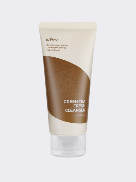 Освежающая гель-пенка для умывания с экстрактом зеленого чая IsNtree Green Tea Fresh Cleanser Освежающая гель-пенка для умывания с экстрактом зеленого чая IsNtree Green Tea Fresh Cleanser