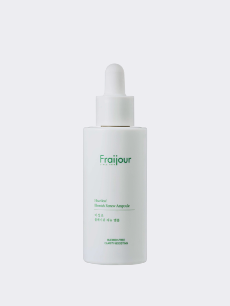 Успокаивающая сыворотка с экстрактом хауттюйнии Fraijour Heartleaf Blemish Renew Ampoule