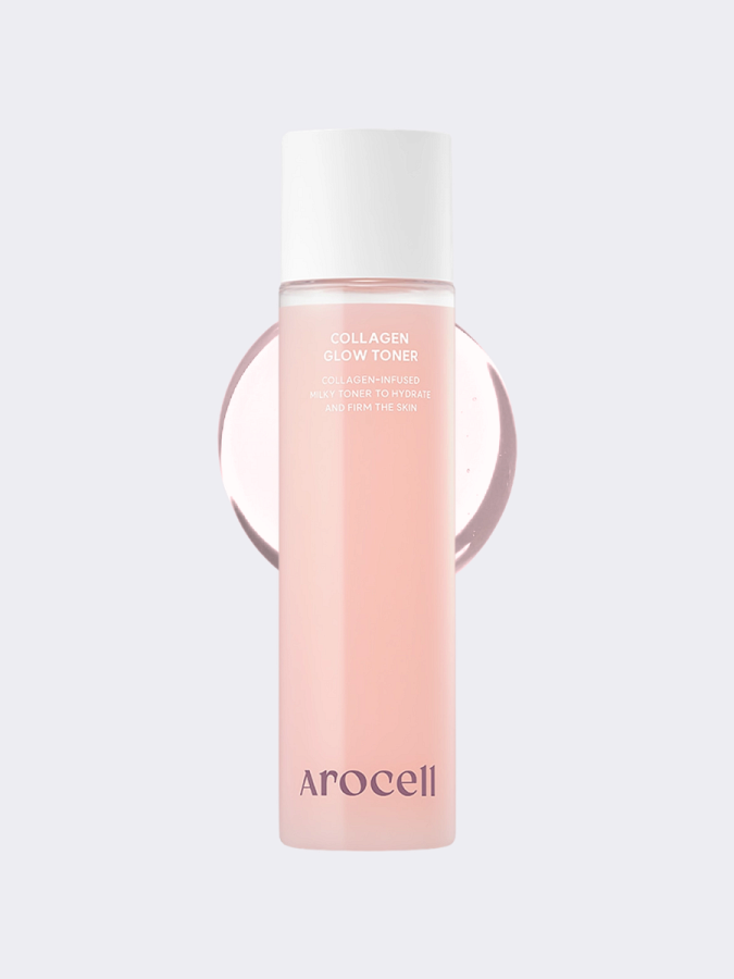 Тонер с коллагеном и ПДРН для сияния кожи Arocell Collagen Glow Toner
