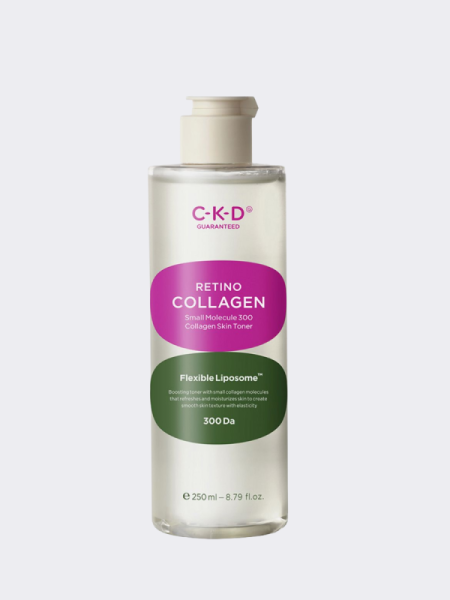 Обновляющий тонер с коллагеном и ретиналем CKD Retino Collagen Small Molecule 300 Collagen Skin Toner