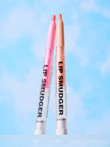 Лимитированнный бархатный карандаш для губ AMUSE Lip Smudger 07 Pumpkin Milk Daisy Edition