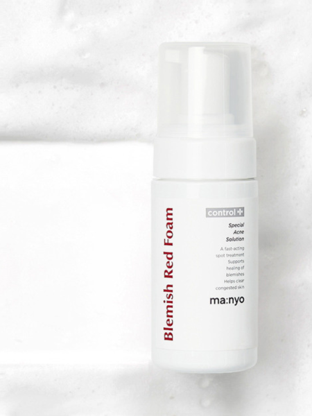 Противовоспалительная пенка для умывания с салициловой кислотой Ma:nyo Factory Blemish Red Foam Противовоспалительная пенка для умывания с салициловой кислотой Ma:nyo Factory Blemish Red Foam