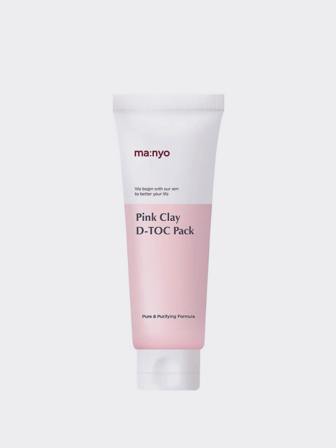 Очищающая маска для лица с розовой глиной и ягодными экстрактами Ma:nyo Factory Pink Clay D-Toc Pack
