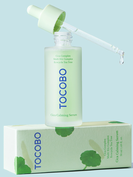 Успокаивающая сыворотка с экстрактом центеллы TOCOBO Cica Calming Serum Успокаивающая сыворотка с экстрактом центеллы TOCOBO Cica Calming Serum