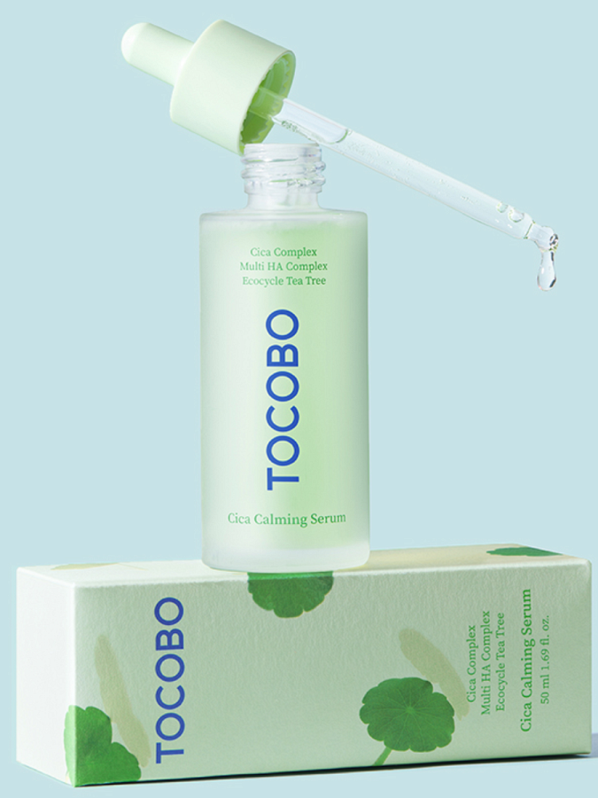 Успокаивающая сыворотка с экстрактом центеллы TOCOBO Cica Calming Serum