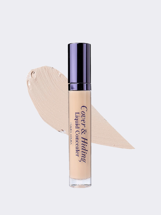 Кремовый корректор HOLIKA HOLIKA Cover & Hiding Liquid Concealer 01