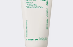 Пенка для умывания экстрактом зеленого чая и аминокислотами innisfree Green Tea Amino Hydrating Cleansing Foam