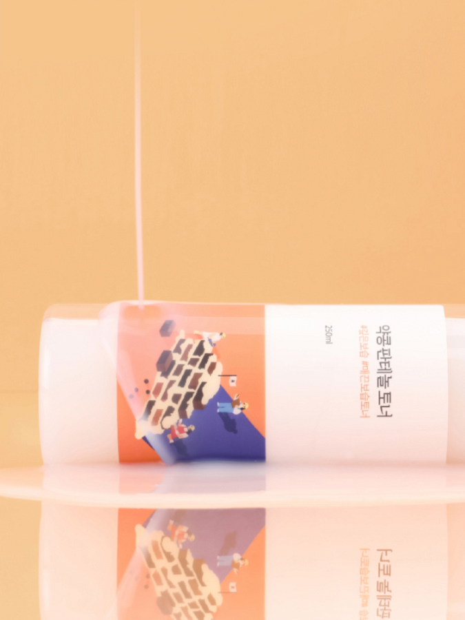 Успокаивающий тонер для лица с экстрактом черной сои и пантенолом Round Lab Soybean Panthenol Toner