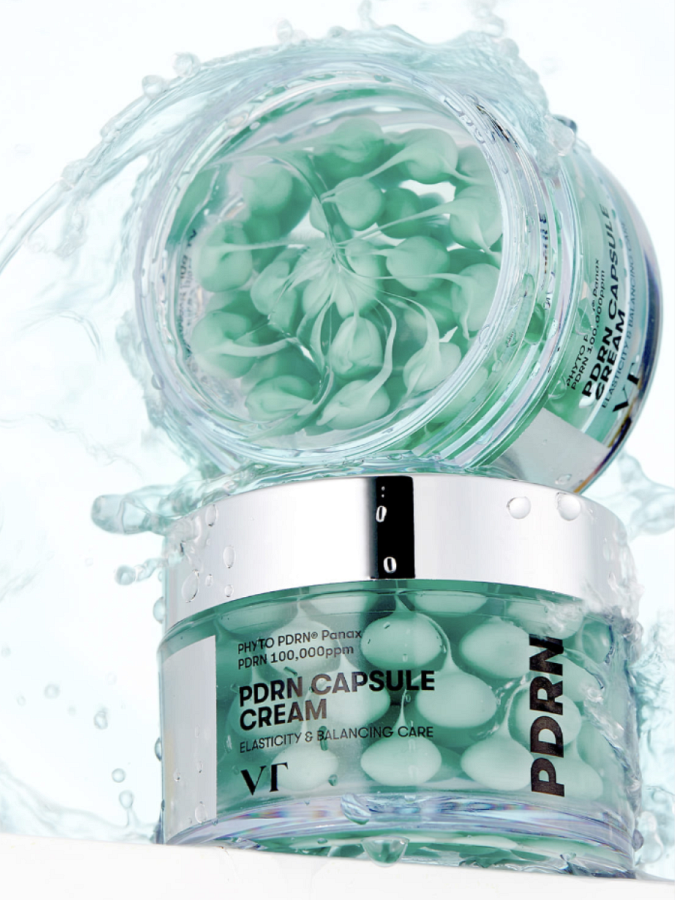 Глубокоувлажняющий капсульный крем для лица с ПДРН VT PDRN Capsule Cream 100