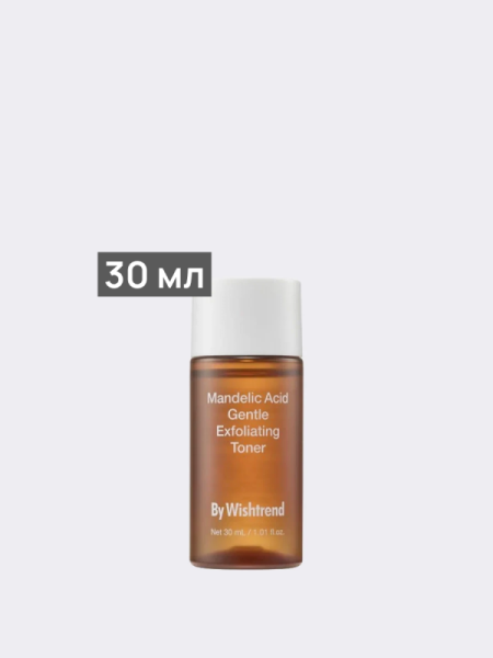 Пилинг-тонер на основе миндальной кислоты By Wishtrend Mandelic Acid Gentle Exfoliating Toner