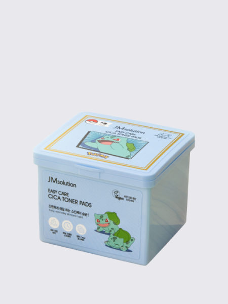 Успокаивающие тонер-пэды с экстрактом центеллы JMSolution Easy Care Cica Toner Pads