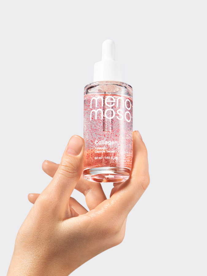 Разглаживающая сыворотка для лица с коллагеном и пептидами MENOMOSO Collagen Firming Capsule Serum