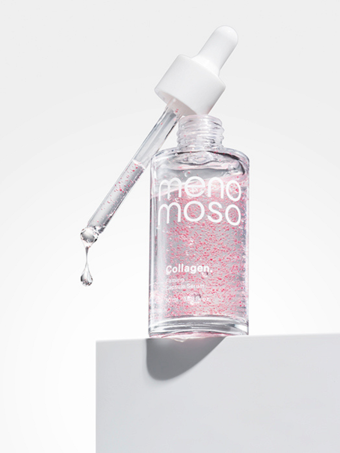 Разглаживающая сыворотка для лица с коллагеном и пептидами MENOMOSO Collagen Firming Capsule Serum