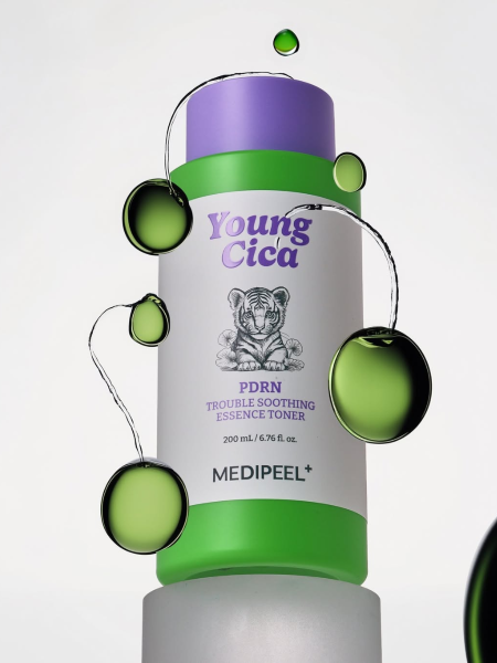 Успокаивающий тонер с центеллой и ПДРН MEDI-PEEL Young Cica PDRN Trouble Soothing Essence Toner Успокаивающий тонер с центеллой и ПДРН MEDI-PEEL Young Cica PDRN Trouble Soothing Essence Toner