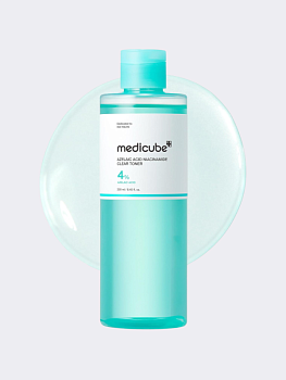 Очищающий тонер с азелаиновой кислотой Medicube Azelaic Acid Niacinamide Clear Toner
