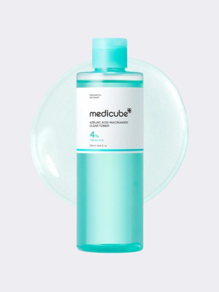 Очищающий тонер с азелаиновой кислотой Medicube Azelaic Acid Niacinamide Clear Toner