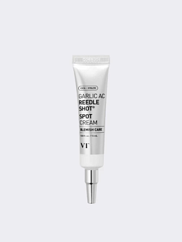 Точечный крем против воспалений с экстрактом чеснока и спикулами VT Garlic AC Reedle Shot Spot Cream