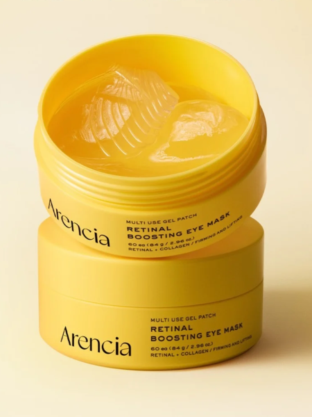 Разглаживающие патчи для век с ретиналем Arencia Retinal Boosting Eye Mask