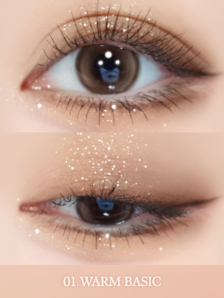 Большая палетка теней для век Dasique Mood Shadow Palette #01 Warm Basic