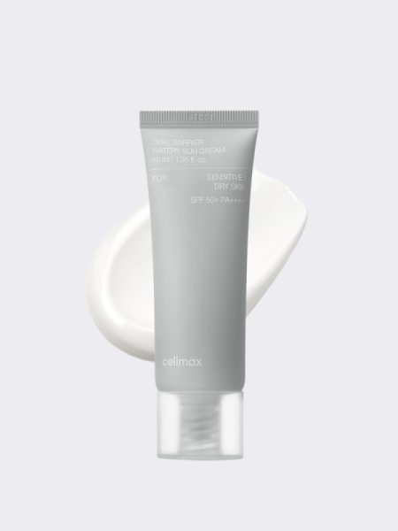 Солнцезащитный крем для чувствительной кожи Celimax Dual Barrier Watery Sun Cream SPF 50+ PA++++