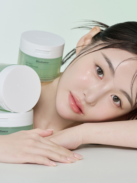 Освежающие гелевые тонер-пэды для лица с экстрактом водорослей Biodance Sea Kelp Gel Toner Pads