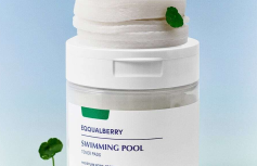 Увлажняющие тонер-диски с экстрактом центеллы EQQUALBERRY Swimming Pool Toner Pads