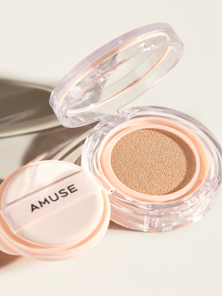 Тональный кушон с нейтральным финишем AMUSE Skin Tune Vegan Cover Cushion SPF 45 PA+++ 01 Fair Tune Тональный кушон с нейтральным финишем AMUSE Skin Tune Vegan Cover Cushion SPF 45 PA+++ 01 Fair Tune