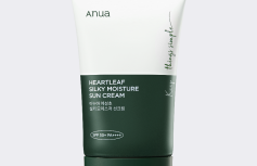 Солнцезащитный крем с экстрактом хауттюйнии ANUA Heartleaf Silky Moisture Sun Cream SPF50+ PA++++