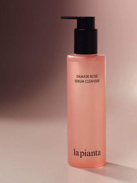 Очищающий гель для умывания с экстрактом розы la pianta Damask Rose Serum Cleanser