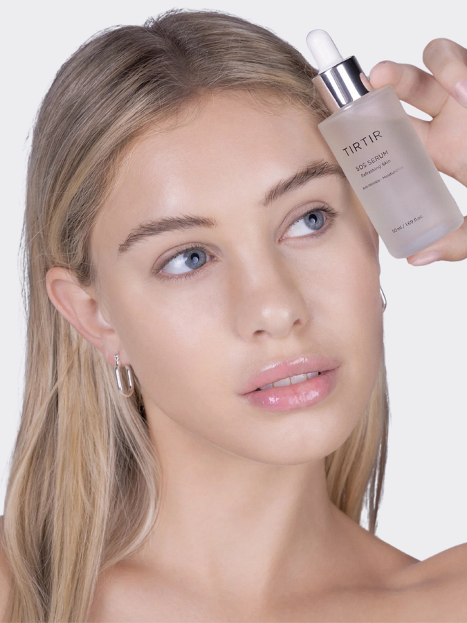 Успокаивающая сыворотка с растительными экстрактами TIRTIR SOS Serum