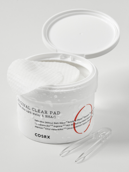 Очищающие подушечки для лица с салициловой кислотой COSRX One step Original Clear Pad Очищающие подушечки для лица с салициловой кислотой COSRX One step Original Clear Pad
