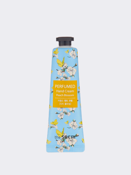 Парфюмированный крем для рук с ароматом персиковых цветов The Saem Perfumed Hand Cream Peach Blossom Парфюмированный крем для рук с ароматом персиковых цветов The Saem Perfumed Hand Cream Peach Blossom