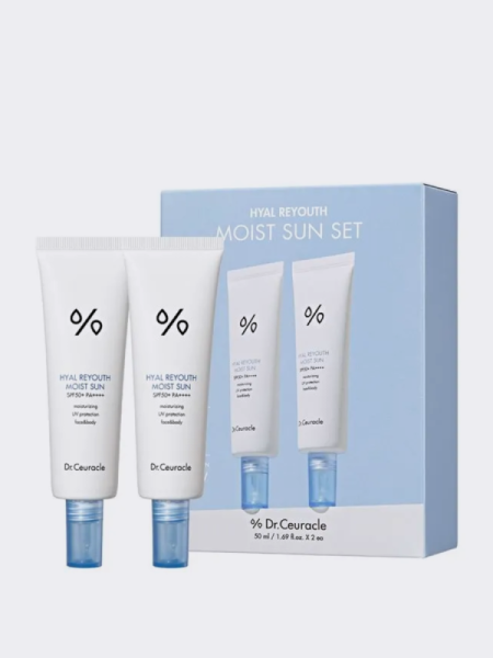 Набор увлажняющих солнцезащитных кремов Dr.Ceuracle Hyal Reyouth Moist Sun Set SPF50+PA++++ Набор увлажняющих солнцезащитных кремов Dr.Ceuracle Hyal Reyouth Moist Sun Set SPF50+PA++++