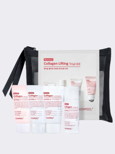 Набор миниатюр для ухода за кожей с ретинолом и коллагеном MEDI-PEEL Retinol Collagen Lifting Trial Kit Набор миниатюр для ухода за кожей с ретинолом и коллагеном MEDI-PEEL Retinol Collagen Lifting Trial Kit