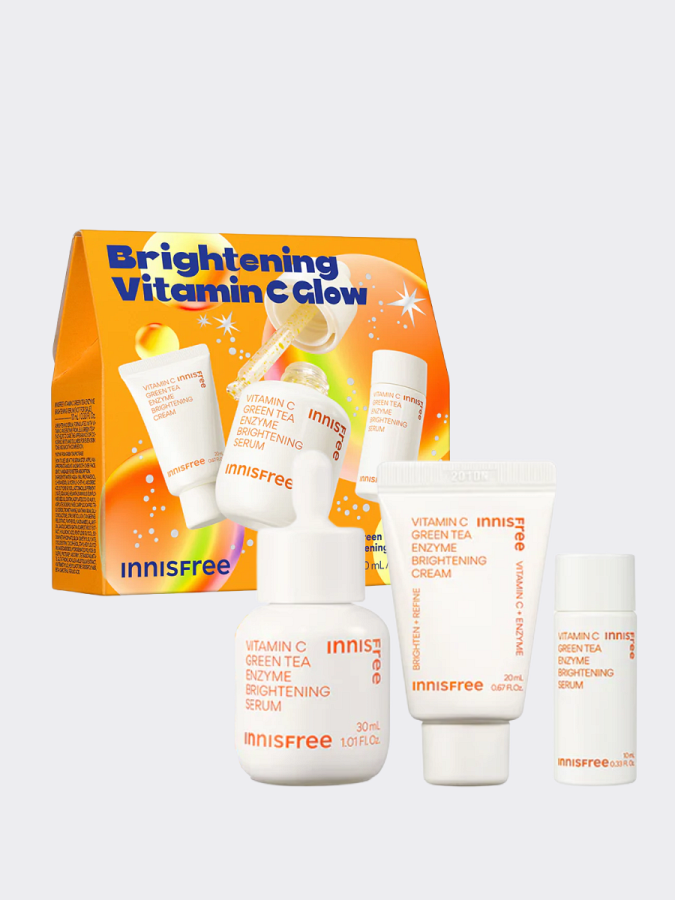 Подарочный набор для ровного тона кожи с витамином С innisfree Brightening Vitamin C Glow Set